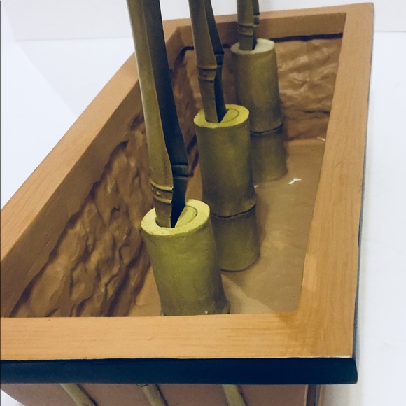 Lg Bamboo Planter Yin Yang Wind Chime - Picture 5 of 8